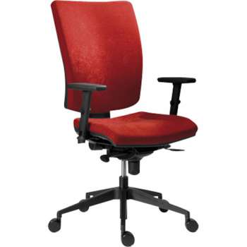 Kancelářská židle Galia plus, SY - synchro, červená