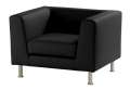 Sofa Notre Dame 101 - jednomístné, černé