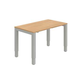 Psací stůl Hobis Motion UNI MSU 2 1400 - elektricky stavitelný, dub/šedý