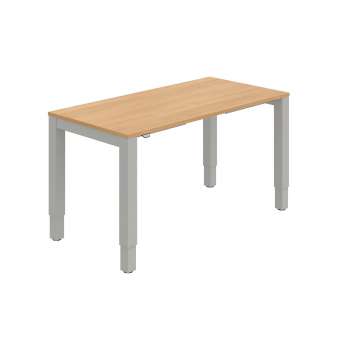 Psací stůl Hobis Motion UNI MSU 2 1600 - elektricky stavitelný, dub/šedý
