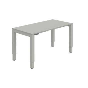 Psací stůl Hobis Motion UNI MSU 2M 1600 - elektricky stavitelný, šedý/šedý