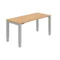 Psací stůl Hobis Motion UNI MSU 2M 1800 - elektricky stavitelný, dub/šedý