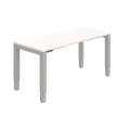 Psací stůl Hobis Motion UNI MSU 2M 1800 - elektricky stavitelný, bílý/šedý