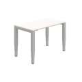 Psací stůl Hobis Motion UNI MSU 3 1400 - elektricky stavitelný, bílý/šedý