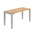 Psací stůl Hobis Motion UNI MSU 3M 1800 - elektricky stavitelný, dub/šedý