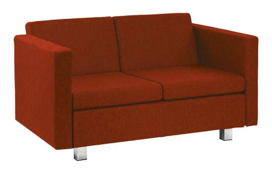 Celočalouněná sofa Soprano Due - červená