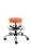 Pracovní židle Nora - oranžová