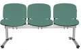 Vícemístná lavice ISO - 3-místná, zelená