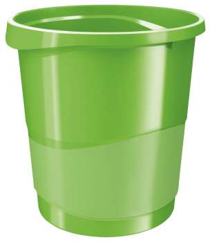 Odpadkový koš Esselte VIVIDA - plastový, 14 l, zelený
