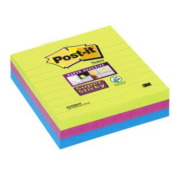 Samolepící bločky Post-it Super Sticky - mix barev