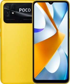 POCO C40 4/64 GB, Yellow