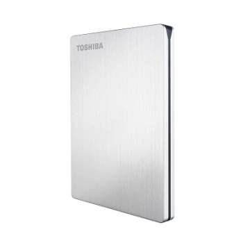 Externí harddisk Toshiba Stor.e Slim - 2,5", 500 GB, stříbrná