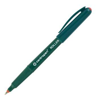 Kuličkový roller s víčkem Centropen -  4615 F červený