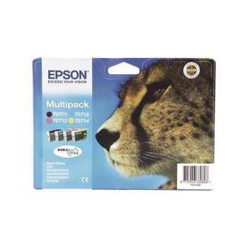 Sada inkoustových kazet Epson T0715, 4 barvy