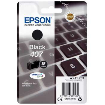 Cartridge Epson 407  - černý