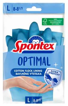 Gumové rukavice Spontex -   L, 2 ks