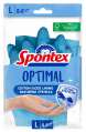 Gumové rukavice Spontex -   L, 2 ks