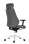Kancelářská židle Nella - s podhlavníkem, synchronní, antracitová