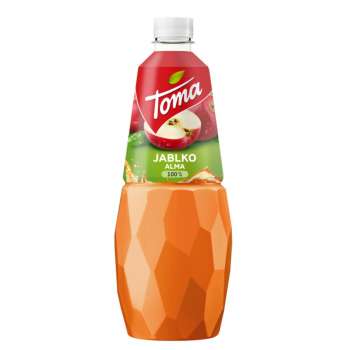 Džus Toma - 100%, jablko, 1 l