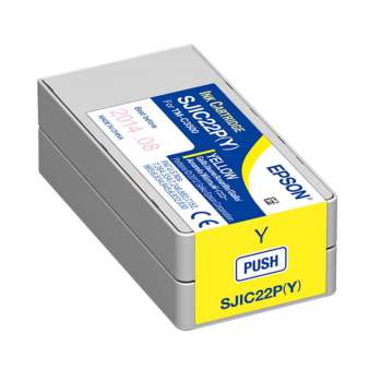 Inkoustová náplň Epson SJIC22P - žlutá