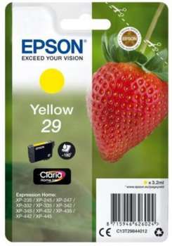 Inkoustová náplň Epson T29 - žlutá