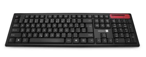 Bezdrátová klávesnice CONNECT-IT CKB-3000 - CZ + SK, černá