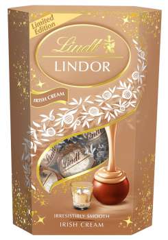 DÁREK: Limitovaná edice čokoládové pralinky Lindor Irish Cream 200g