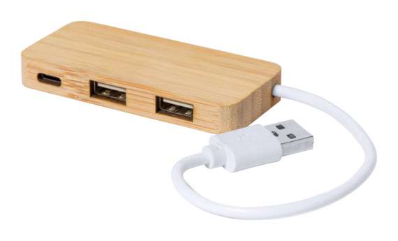 Tříportový 2.0 USB hub se 2 USB a 1 USB-C portem