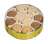 Křehké sušenky v plechové dóze s velikonočním motivem, 340g