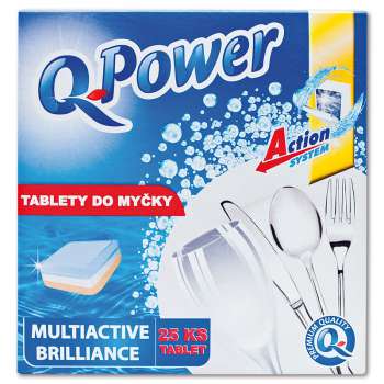 Tablety do myčky Q-Power - 25 ks