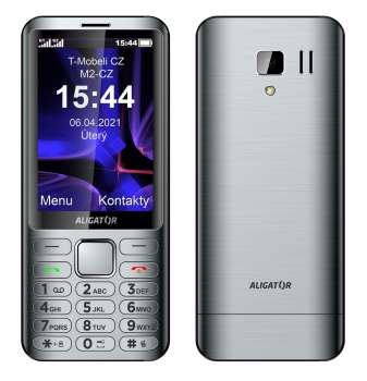 Aligator D950 Dual SIM, stříbrný