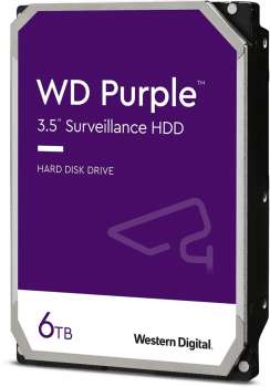 Western Digital Purple (PURZ), 3,5" - 6TB