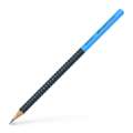Grafitová tužka Faber-Castell Grip Two Tone - bez pryže, HB, modrá/černá, 12 ks