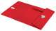 Desky s chlopněmi Leitz RECYCLE - A4, plastové, ekologické, červené