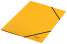 Kartonové desky s  gumičkou Leitz RECYCLE - A4, ekologické, žluté, 1 ks