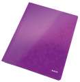 Papírový rychlovazač Leitz WOW - A4, purpurový, 1 ks
