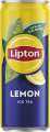 Ledový čaj Lipton - s citrónem, plech, 24x 0,33 l