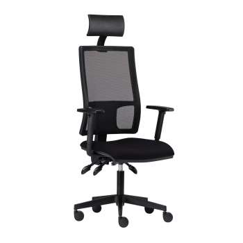 Kancelářská židle Mystik - černá