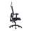 Kancelářská židle Mystik - černá/modrá