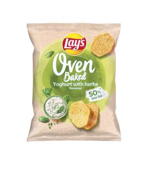 Chipsy Lays Oven Baked - jogurt a bylinky,60 g