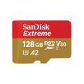 SanDisk Micro SDXC Extreme 128GB UHS-I U3 (190R/90W) + adapter (SDSQXAA-128G-GN6MA)