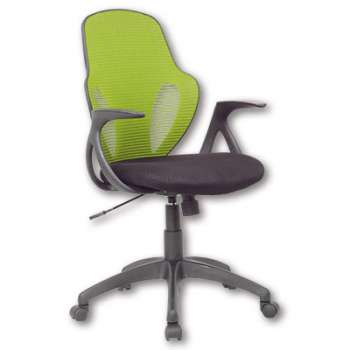 Kancelářská židle Realspace Austin -  černá/zelená
