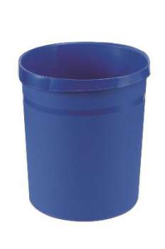 Odpadkový koš HAN - plastový, 18 l, modrý
