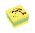 Samolepicí minibločky Post-it v kostce - lemon