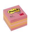 Samolepicí minibločky Post-it v kostce - pink
