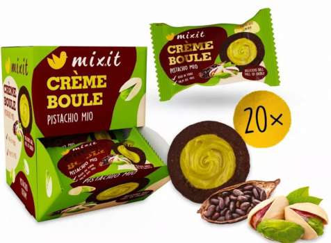 DÁREK: Crème boule – Pistachio Mio (20 ks)