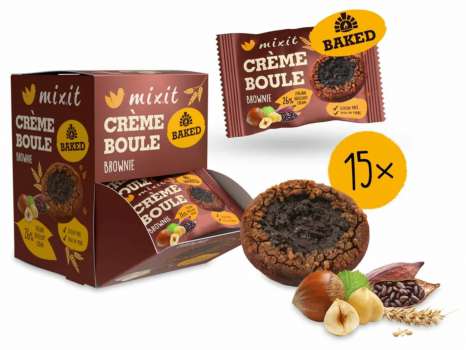 Pečená Creme boule – Brownie 15 ks