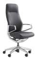 Kancelářská židle ARCO - s vysokým opěrákem, černá
