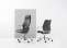 Kancelářská židle ARCO - se středním opěrákem, černá