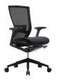 Kancelářská židle Sidiz, SY - s bederní výztuhou, synchro, černá